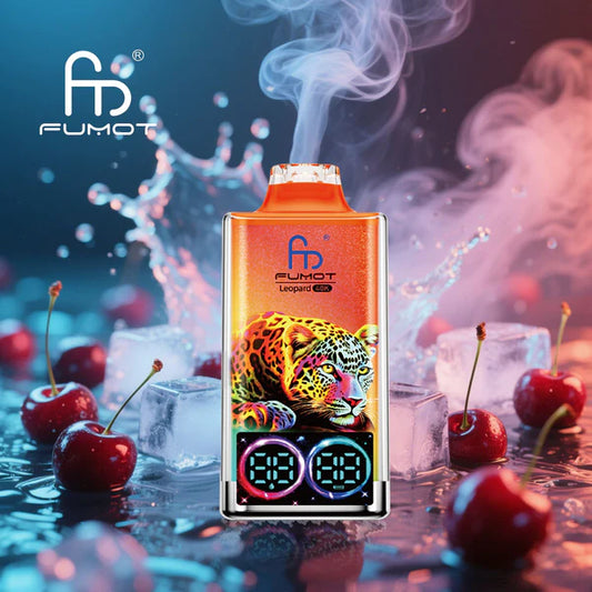 Puff Randm Tornado 40K Bouffees Cherry Ice Gout Nicotine Cigarette électronique Jetable