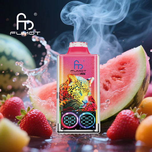 Strawberry Watermelon Gout - Prix Puff 40K Bouffees Vape Jetable Online