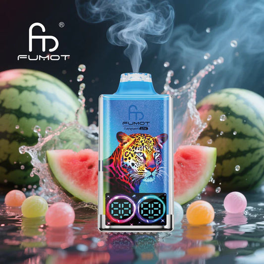 Randm 40000 Puffs Watermelon Bubblegum Goût de Puff 40K Bouffees Cigarette électronique
