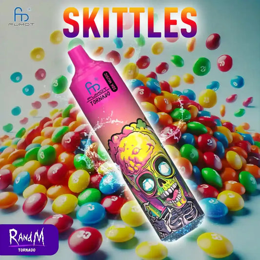 Prix Puff 30000 Taff Skittles Gout de Puffs Cigarette électronique Jetable with 30 ml E-liquide
