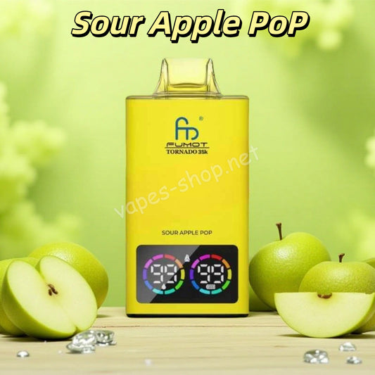 Sour Apple PoP Randm Tornado 35000