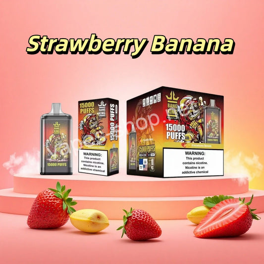 Strawberry Banana Puff Bang King 15000