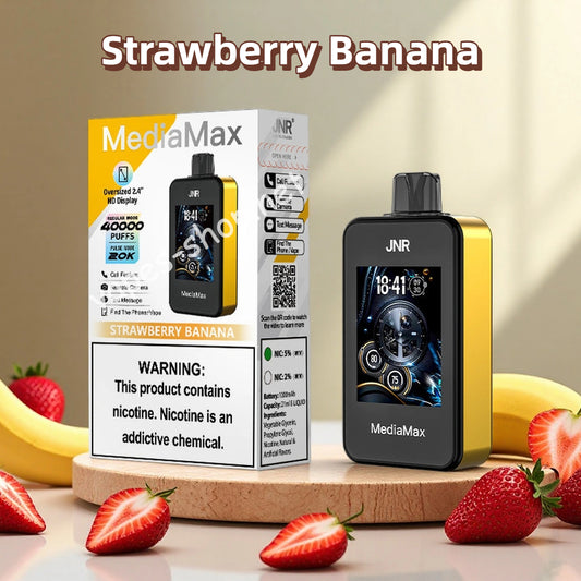 Strawberry Banana Puff JNR 40K Bouffees