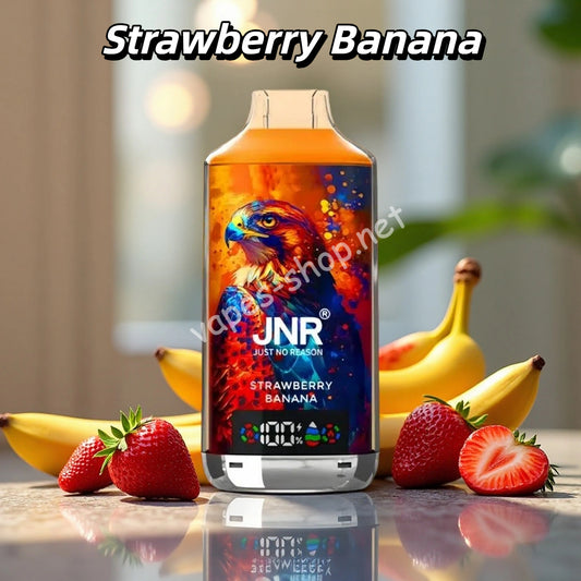 Strawberry Banana Puff JNR 18K Vape Jetable