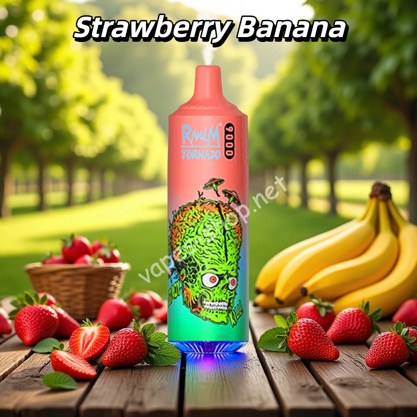 Puff 9K Taff Randm Tornado Strawberry Banana