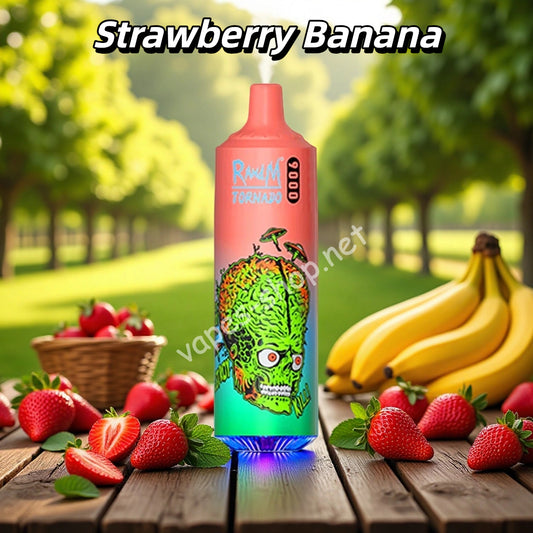 Puff 9K Taff Randm Tornado Strawberry Banana
