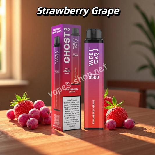Strawberry Grape Ghost Pro 3500 Puffs