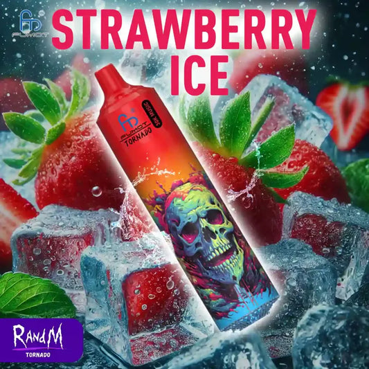 Puff Tornado 30K Big Puffs Strawberry Ice Gout de Prix Puff Day Vape Jetable