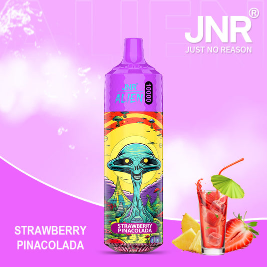 Strawberry Pinacolada Puff 10000 Taff JNR Alien Vape