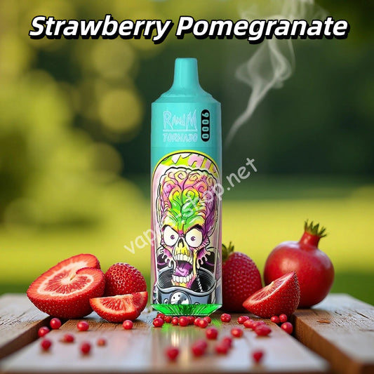 Strawberry Pomegranate Tornado 9K Puffs