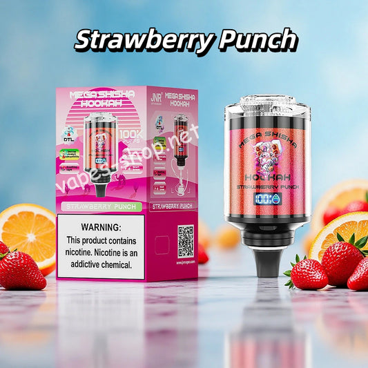 Strawberry Punch Puff JNR 100K Vape Jetable