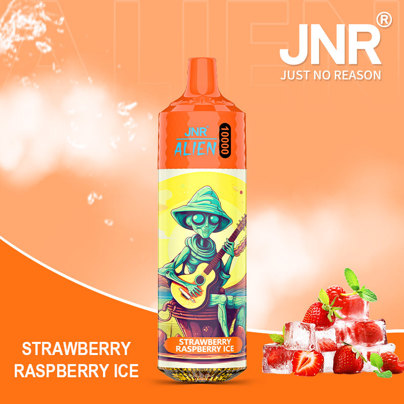 JNR Puff 10000 Bouffees Strawberry Raspberry Ice