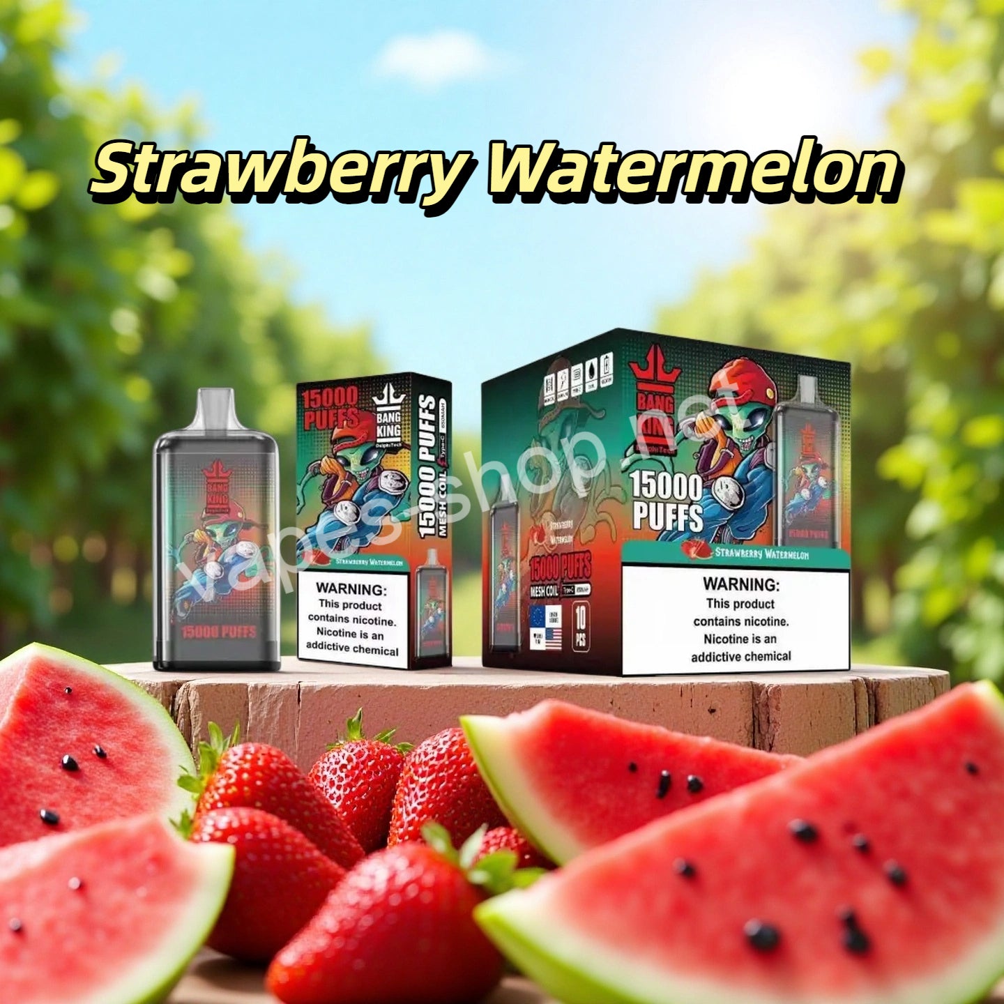Strawberry Watermelon Bang King 15000
