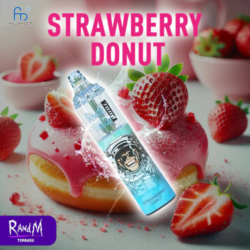 Randm 7000 Puff Vape Jetable Strawberry Donut Saveur