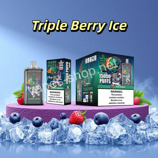 Triple Berry Ice Puff Bang King 15K