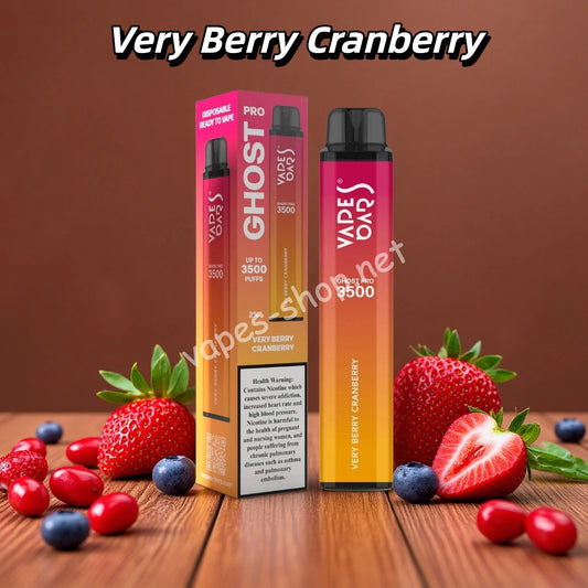 Very Berry Cranberry 3500 Puffs Vape Jetable