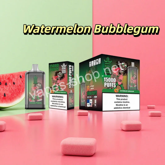 Watermelon Bubblegum Bang King Puff 15K Taff