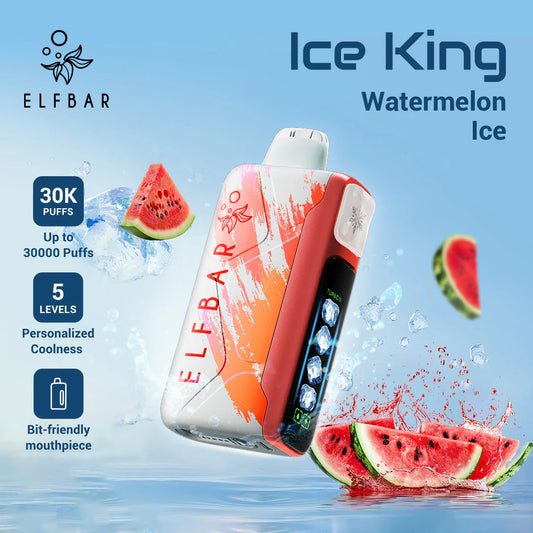 Prix Puff Power 30K Puffs Jetable Cigarette électronique -  Watermelon Ice Saveur