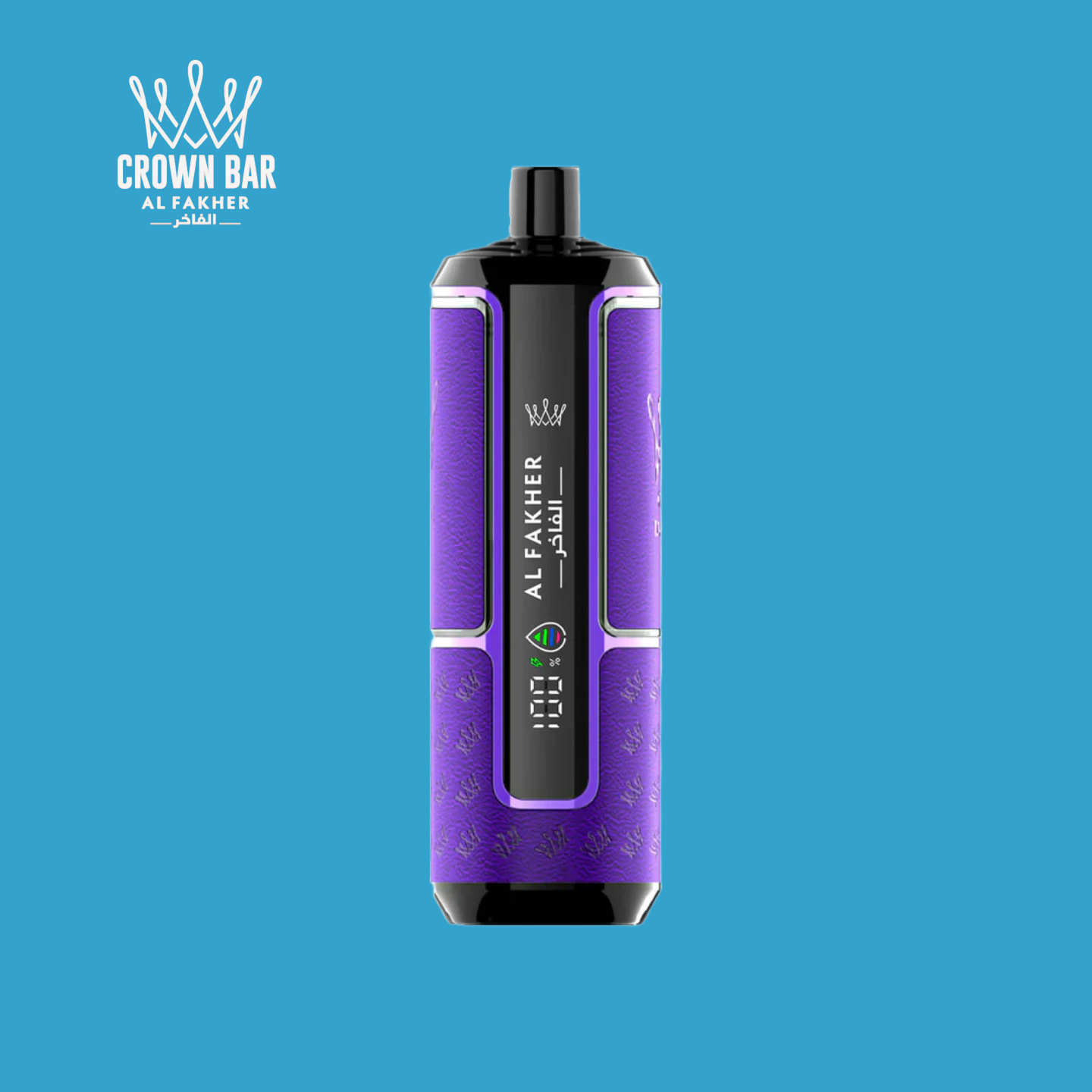 Al Fakher Crown Bar HyperMax 15000 Cherry Fiesta