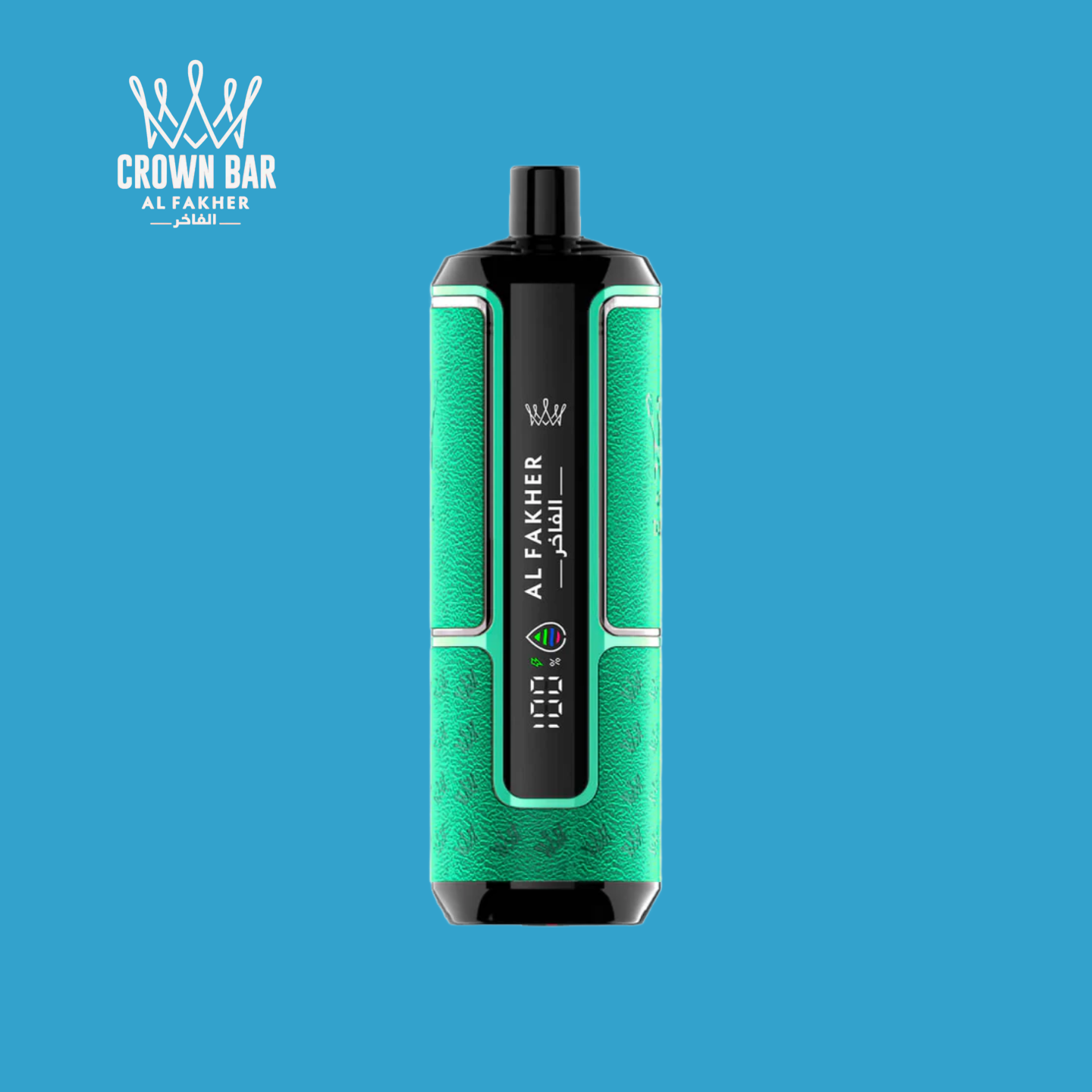 Al Fakher Crown Bar HyperMax 15000 Lemon Lime