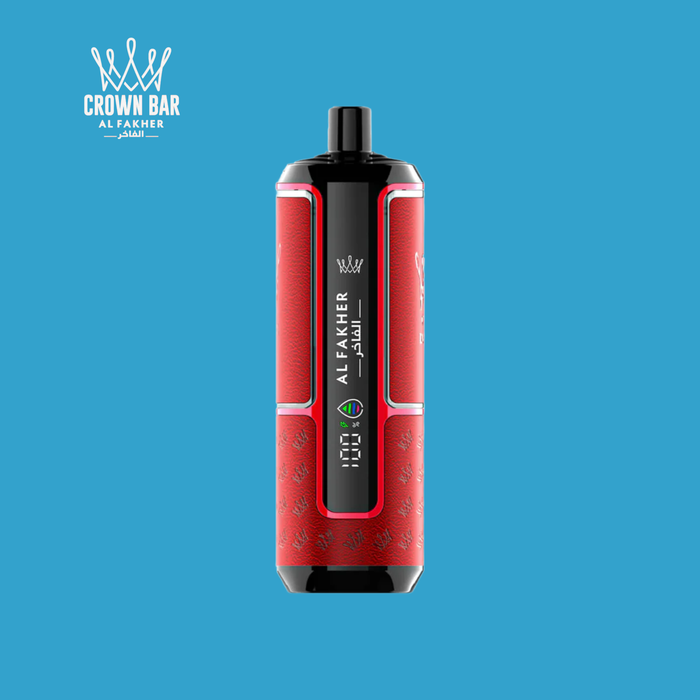 Al Fakher Crown Bar HyperMax 15000 Two Apple