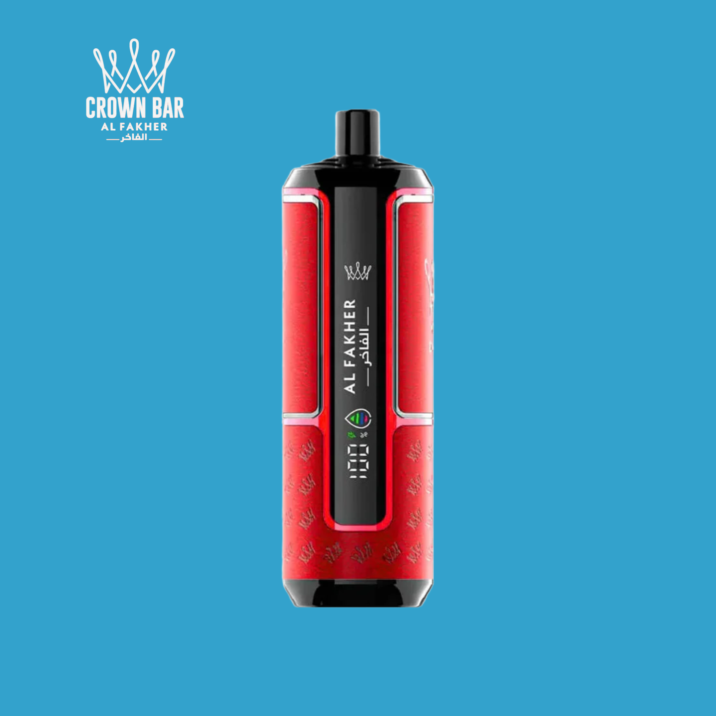 Al Fakher Crown Bar HyperMax 15000 Watermelon Pineapple