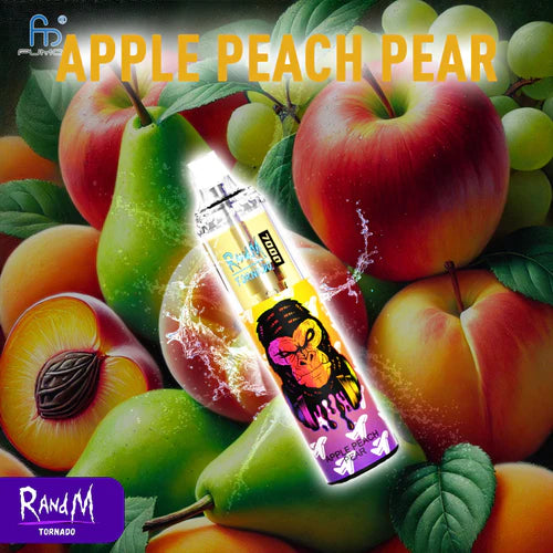 Randm 7000 Puff Cigarette électronique Jetable Apple Peach Pear