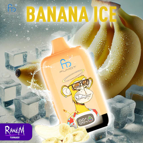 RandM Digital Box 12k Puffs Banana Ice