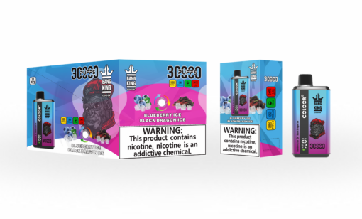 Puff 30k Bang King 30000 Bouffées Blueberry Ice & Black Dragon Ice