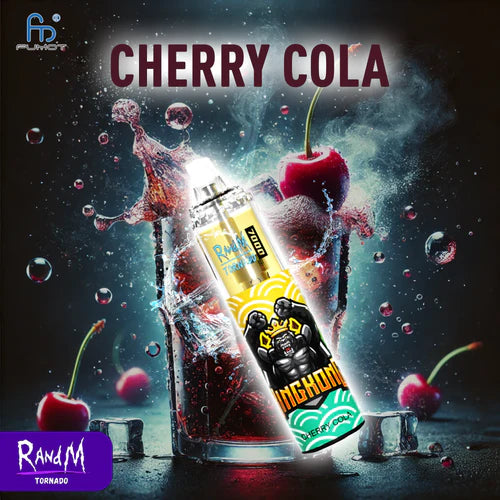 Randm Tornado Puff 7000 Taff Cherry Cola Saveur Vape jetables