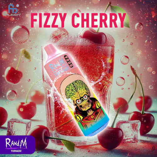 Tornado Puff 9000 Taff Vape Jetable Fizzy Cherry Saveur