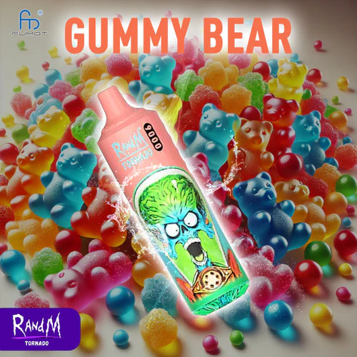 Puff 9000 Taff Cigarette électronique Jetable Gummy Bear