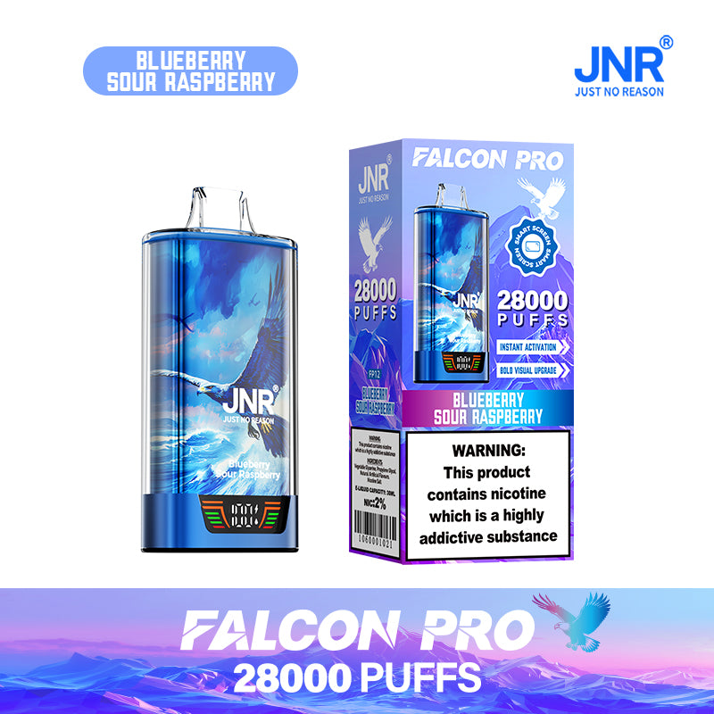 Puff JNR Falcon Pro 28000 Taff Blueberry Sour Raspberry
