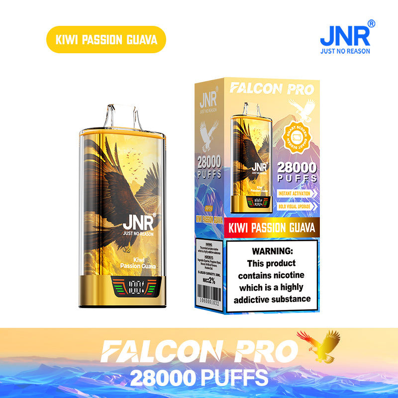Saveur Kiwi Passion Guava JNR Falcon Pro 28000 Puffs Vape