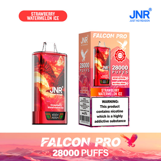 JNR Vape Falcon Pro 28K Puffs Strawberry Watermelon Ice