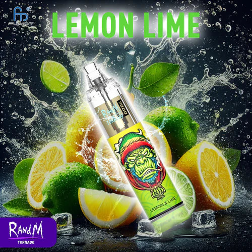 Randm Tornado Puff 7000 Taff Lemon Lime Cigarette électronique Jetable