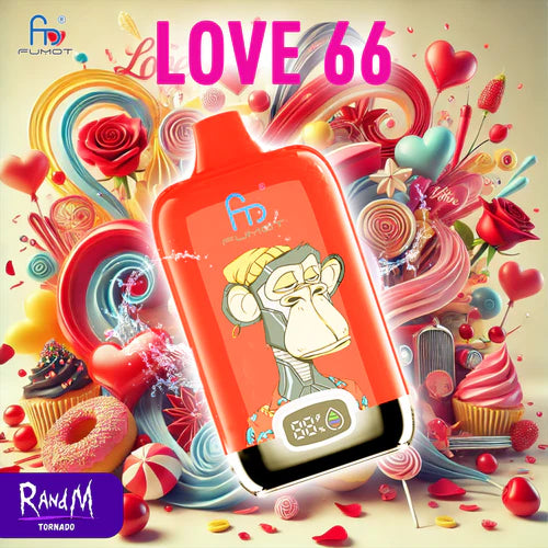 Randm Digital Box 12000 Puffs Vape Jetable - Love 66 Gout