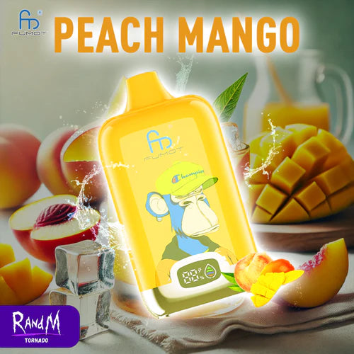 12000 Bouffees Prix Puff Power Tornado Vape Jetable Peach Mango Saveur with Big Puffs Life