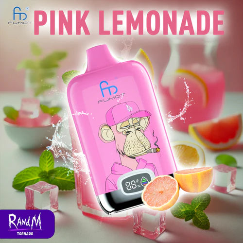 Pink Lemonade Saveur - Puff 12000 Taff Vape Jetables with Big Puffs Power