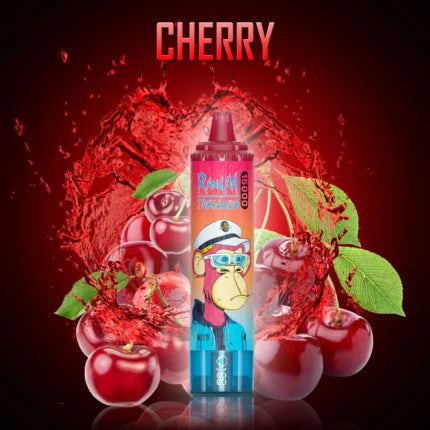 RandM Tornado Puff 15000 Taff - Cherry Goût Cigarette électronique