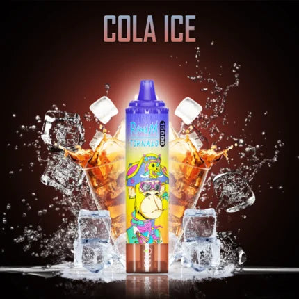 Puff 15000 Taff - RandM Tornado 15K Puff Vape Jetable Cola Ice