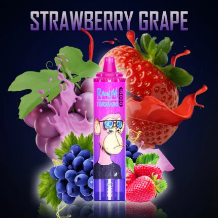 Strawberry Grape Vape Monouso - Randm Tornado 15000 Puffs