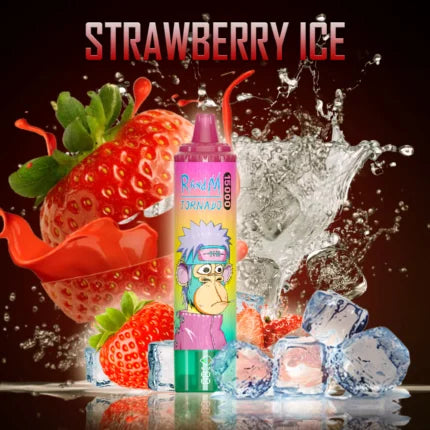 Puff 15000 Taff Strawberry Ice Cigarette électronique Jetbale with Nicotina