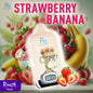 Prix Puff 12000 Taff Strawberry Banana Gout Randm Tornado Vape Jetable