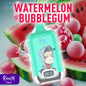 Puff Tornado Vape Jetable Watermelon Bubblegum Gout de Puffs 12000 Taff